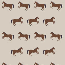 Load image into Gallery viewer, Horse - Organic Cotton Jacquard Sweater Knit Baby Blanket