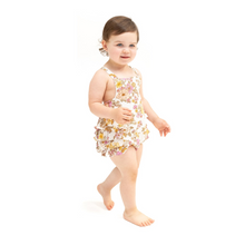Load image into Gallery viewer, Anna May Floral Ruffle Sunsuit
