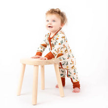 Load image into Gallery viewer, Desert Friends Western Bamboo Baby Pajamas Convertible Romper