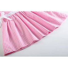 Load image into Gallery viewer, Light Pink Gingham A-Line Dress 12-24M
