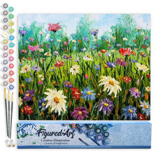 Load image into Gallery viewer, Paint by numbers - Flowers in the Countryside