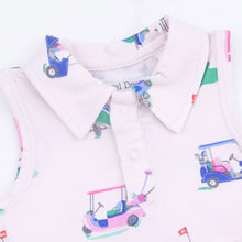 Load image into Gallery viewer, Vintage Golf Carts Pink - Polo Tennis Dress