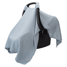 Load image into Gallery viewer, Baby Car Seat Cover in Pacific Blue