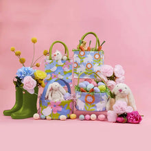 Load image into Gallery viewer, LITTLE HOPPER Reusable Canvas Easter Basket