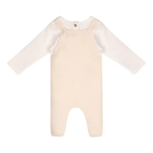 Load image into Gallery viewer, Mini Flowers Cable Knit Baby Overall & Bodysuit (Organic)