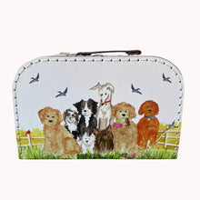 Load image into Gallery viewer, Puppy Birthday Party Paper Suitcase SET