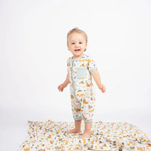 Load image into Gallery viewer, Beach Day Summer Baby Clothing Bamboo Shortie Romper Jumpsuit