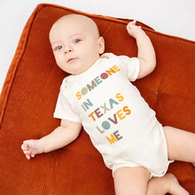Load image into Gallery viewer, Someone in TX Loves Me Texas Baby Gift Cotton Onesie