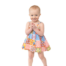 Load image into Gallery viewer, ANGEL DEAR - ric rak pathwork smocked top and bloomer