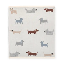 Load image into Gallery viewer, Buddy Dog - Organic Jacquard Sweater Knit Baby Blanket