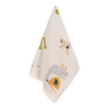 Load image into Gallery viewer, Jungle Friends - Jacquard Sweater Knit Baby Blankets