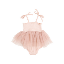 Load image into Gallery viewer, ANGEL DEAR - Solid Rose Smoke rib tutu bubble