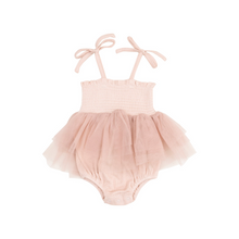 Load image into Gallery viewer, ANGEL DEAR - Solid Rose Smoke rib tutu bubble