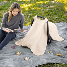 Load image into Gallery viewer, Baby Car Seat Cover in Sand