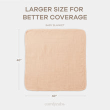 Load image into Gallery viewer, Baby Muslin Blanket in Cream
