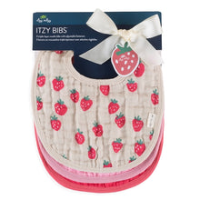 Load image into Gallery viewer, *NEW* Itzy Bibs™ (Strawberries + Cream)