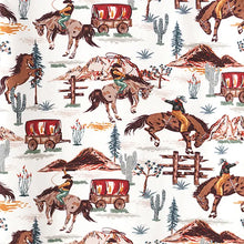 Load image into Gallery viewer, Cowboy Baby Bodysuit - Bamboo Western Spirit Onsie for Boy's