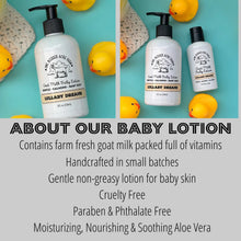 Load image into Gallery viewer, Baby Skin Care Goat Milk Lotion