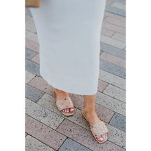 Load image into Gallery viewer, Golden Hour Quilted Sandals