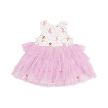 Load image into Gallery viewer, ANGEL DEAR - Bows and ballet twirly tank tutu dress