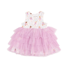 Load image into Gallery viewer, ANGEL DEAR - Bows and ballet twirly tank tutu dress