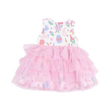 Load image into Gallery viewer, ANGEL DEAR- Easter Bunnies twirly tank tutu dress
