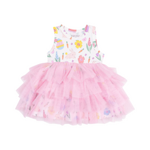 Load image into Gallery viewer, ANGEL DEAR- Easter Bunnies twirly tank tutu dress