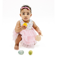 Load image into Gallery viewer, ANGEL DEAR- Easter Bunnies twirly tank tutu dress
