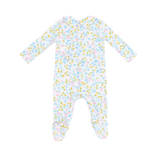 Load image into Gallery viewer, ANGEL DEAR- Carolines Calico Smocked peter pan footie