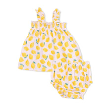 Load image into Gallery viewer, Sunny Lemons - Ruffly Strap Top and Bloomer