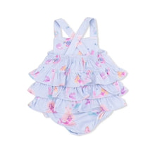 Load image into Gallery viewer, Mermaid Princesses - Ruffle Sunsuit