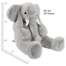 Load image into Gallery viewer, 4 ft. Cuddle Elephant