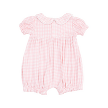 Load image into Gallery viewer, ANGEL DEAR - mini gingham classic puff sleeve baby doll