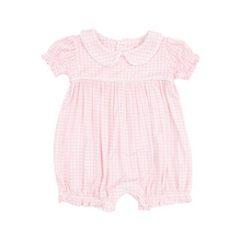 Load image into Gallery viewer, ANGEL DEAR - mini gingham classic puff sleeve baby doll