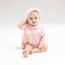 Load image into Gallery viewer, ANGEL DEAR - mini gingham classic puff sleeve baby doll