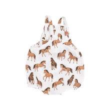 Load image into Gallery viewer, ANGEL DEAR- Horses sunsuit