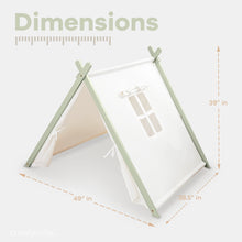 Load image into Gallery viewer, Kids Indoor Play Tent in Sage