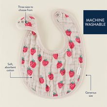 Load image into Gallery viewer, *NEW* Itzy Bibs™ (Strawberries + Cream)