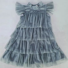 Load image into Gallery viewer, Tiered Tulle Dress : Powder Blue : Infant : Baby : Toddler : Tween : Kids