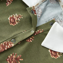 Load image into Gallery viewer, Milkbarn cotton stretch collar pine cone