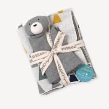 Load image into Gallery viewer, Organic Baby Lovey Security Blanket Cuddle Cloth
