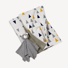 Load image into Gallery viewer, Organic Baby Lovey Security Blanket Cuddle Cloth
