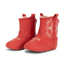 Load image into Gallery viewer, Eco Steps - Western Boot Cherry Red