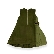 Load image into Gallery viewer, Pleated Wool Dress