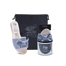 Load image into Gallery viewer, Blue Velvet Slippers