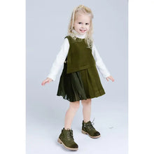 Load image into Gallery viewer, Pleated Wool Dress