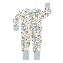 Load image into Gallery viewer, Manatee Bamboo Baby Pajamas Convertible Romper