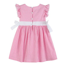 Load image into Gallery viewer, Light Pink Gingham A-Line Dress 12-24M