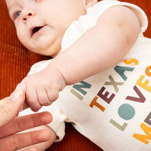 Load image into Gallery viewer, Someone in TX Loves Me Texas Baby Gift Cotton Onesie