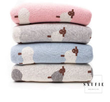 Load image into Gallery viewer, Baby blanket sheep - white
